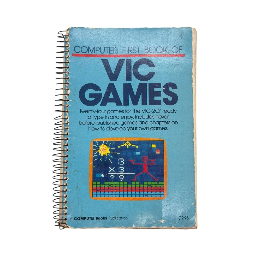 COMPUTE!'s First Book of VIC Games 1983 Retro Programming 24 Games for VIC-20